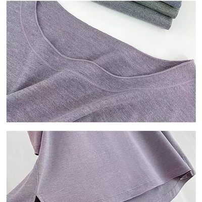 Good Fit Cut Crisp And Not Soft Version Crew Neck Super T-Shirt Keep Warm