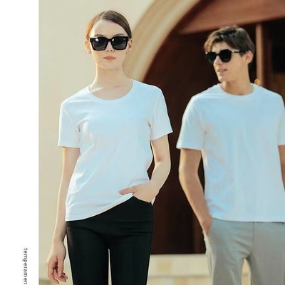OEM Crew Neck Super T-Shirt Eco Friendly Sustainable Clothing Rigorous Process