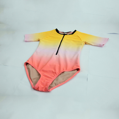 Gradients Effect Digital Print Sports T Shirts OEM / ODM Service Support
