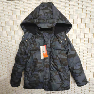 Camouflage Sustainable Padded Down Jacket , Comfortable Thermolite Coat