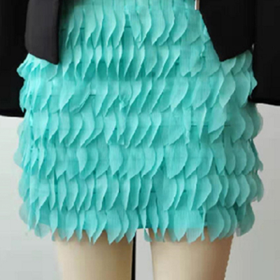 Fashion Multi Layered Mini Chiffon Skirt For Young Ladies OEM ODM Acceptable