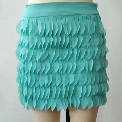 Fashion Multi Layered Mini Chiffon Skirt For Young Ladies OEM ODM Acceptable