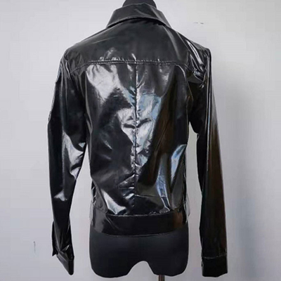 Zipped PU Coating Ladies Reflective Jacket For Spring And Autumn