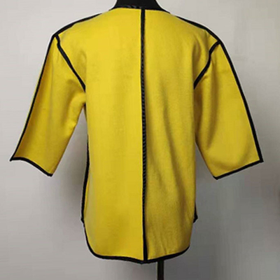 Fashion Crew Neck Ladies Wool Blazer Jackets With Four Outside Pockets