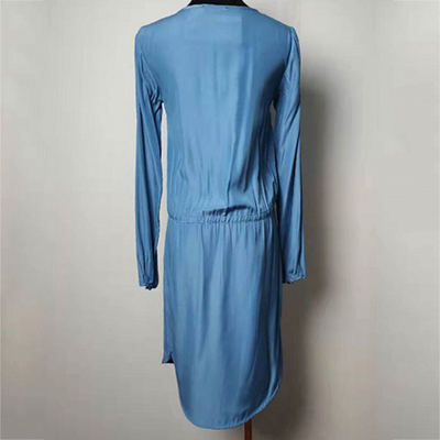 Custom Shank Button Elegant Female Dresses Soft And Comfortable