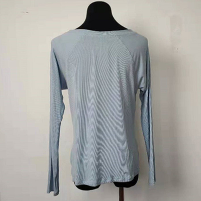 Customizable Blue Microfiber Ladies Knitted Pullover S - XL Optional