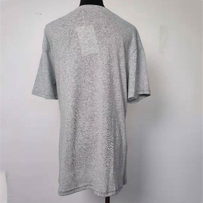 Pure Color O Neck Short Sleeve Women's T Shirts Breathable For Workout