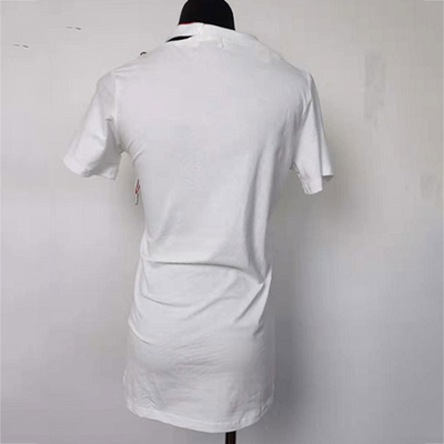 Short Sleeves Ladies Fashion Wear , Comfortable Bow Tie Ladies Cotton T Shirts