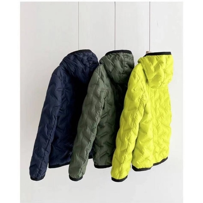 White Duck Down Sustainable Padded Down Jacket Water Proof 90g
