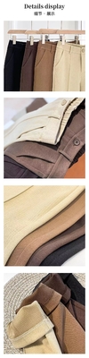 Thick Casual Pants Eco Friendly Sustainable Clothing Polyester Fiber
