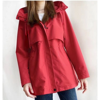 Breathable Stylish Jacket Eco Friendly Sustainable Clothing Yellow Red