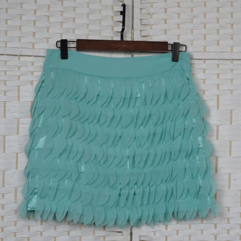 Fashion Multi Layered Mini Chiffon Skirt For Young Ladies OEM ODM Acceptable