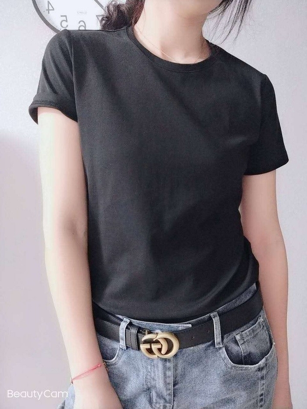 Round Neck Eco Friendly Sustainable Clothing 100% Supima Cotton