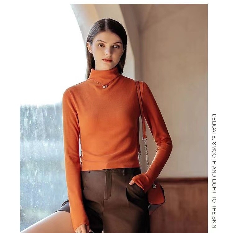 Bottoming Shirt Sustainable Clothing Regenerated Cellulose Fiber